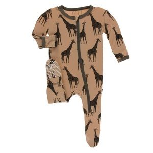 Kickee Pants Giraffe Footie